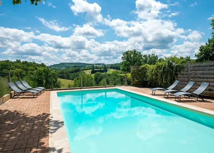 Tranquil With Private Pool * Teillots